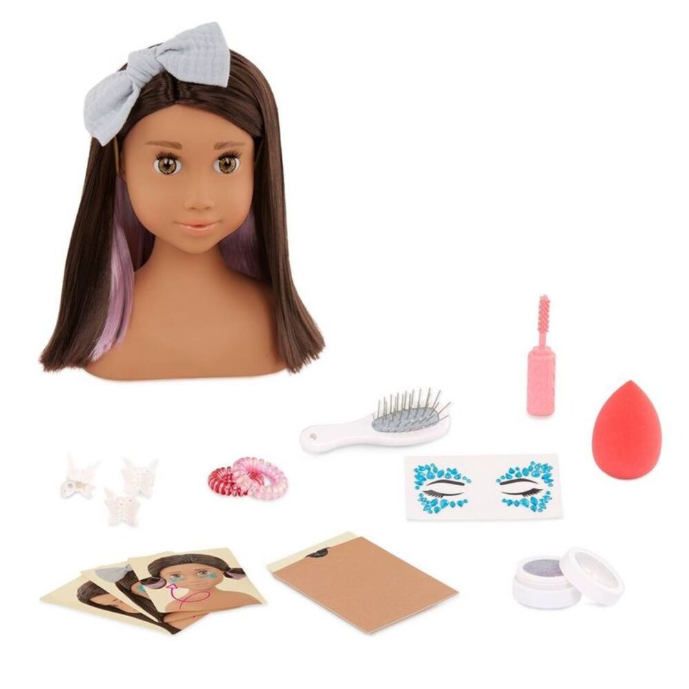 Our Generation -  Domenique Sparkles of Fun Styling H Brown